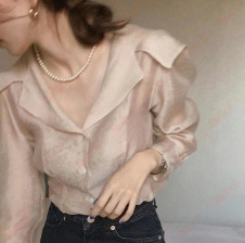 casual nude pink shirts for sale